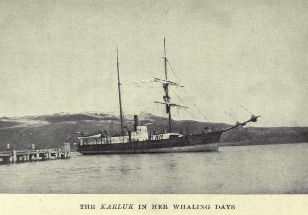 Karluk whaler at sea
